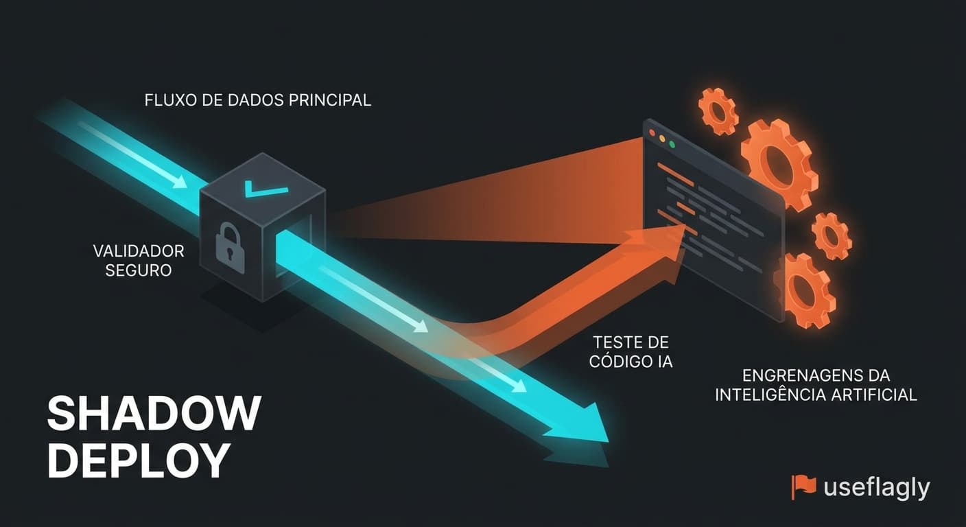 SHADOW DEPLOYS DE CÓDIGO GERADO POR IA: COMO EXECUTAR 'DARK LAUNCHES' SILENCIOSOS COM USEFLAGLY