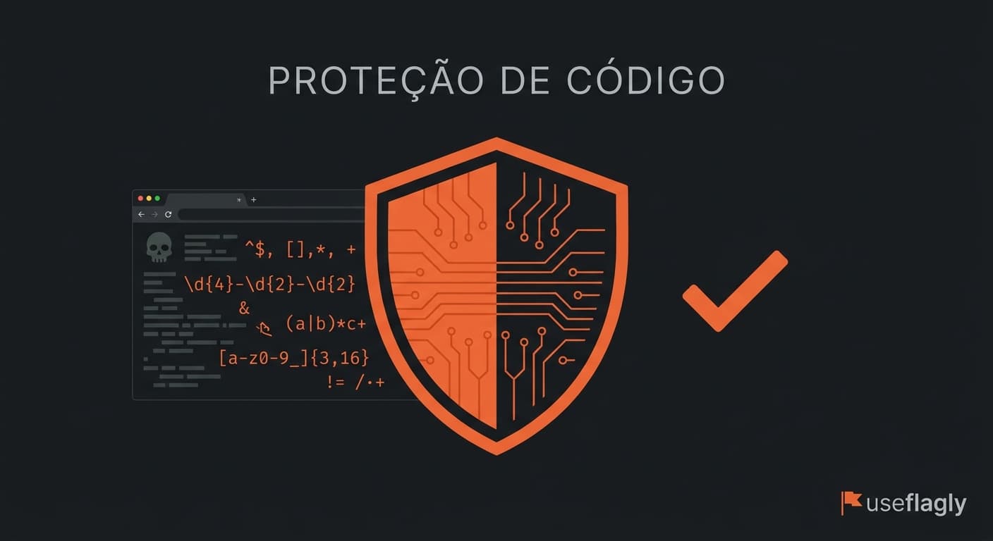 VALIDAÇÕES POR REGEX NO SERVIDOR: PROTEGENDO EXPRESSÕES DE COMPLIANCE E ROTAS DA INSPEÇÃO DO FRONTEND
